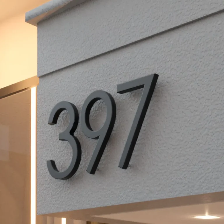 Número Residencial Flutuante